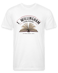 TWP Fitted Cotton/Poly T-Shirt - white