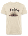 TWP Fitted Cotton/Poly T-Shirt - heather cream