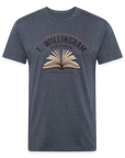 TWP Fitted Cotton/Poly T-Shirt - heather navy