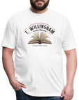 TWP Fitted Cotton/Poly T-Shirt - white