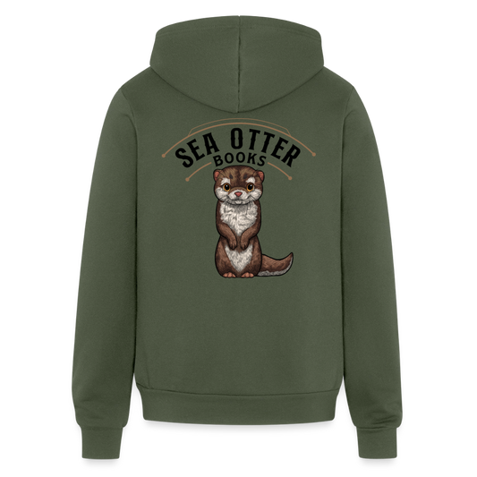 Sea Otter Books Hoodie - military green