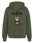 Sea Otter Books Hoodie - military green