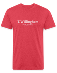 T. Willingham Publishing Standard Logo - heather red