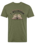 TWP Fitted Cotton/Poly T-Shirt - heather military green