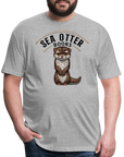 Sea Otter Books T-Shirt - heather gray