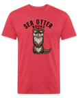 Sea Otter Books T-Shirt - heather red