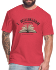 TWP Fitted Cotton/Poly T-Shirt - heather red