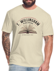 TWP Fitted Cotton/Poly T-Shirt - heather cream