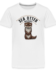 Sea Otter Books Kids' Premium T-Shirt - white