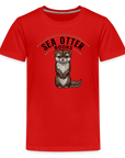 Sea Otter Books Kids' Premium T-Shirt - red