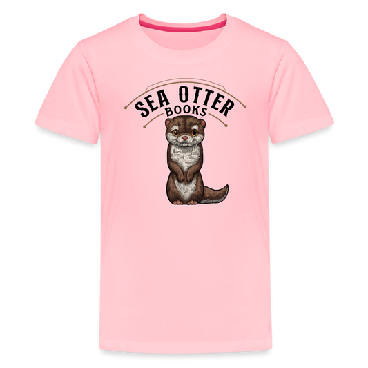 Sea Otter Books Kids' Premium T-Shirt - pink