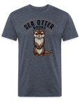 Sea Otter Books T-Shirt - heather navy