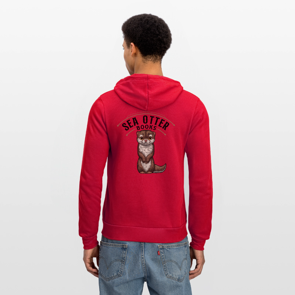 Sea Otter Books Hoodie - red