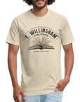 TWP Fitted Cotton/Poly T-Shirt - heather cream