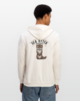 Sea Otter Books Hoodie - vintage white