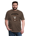 Sea Otter Books T-Shirt - heather espresso