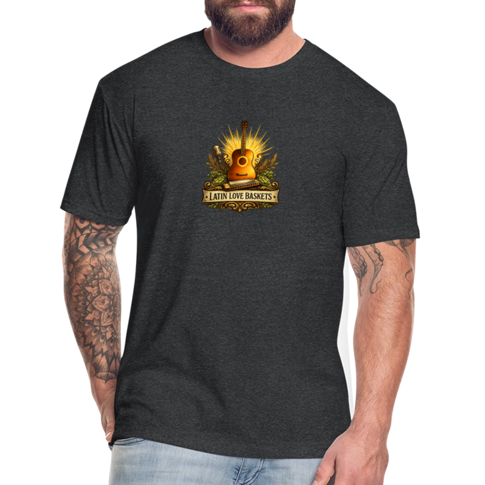 Latin Love Baskets T-Shirt - heather black