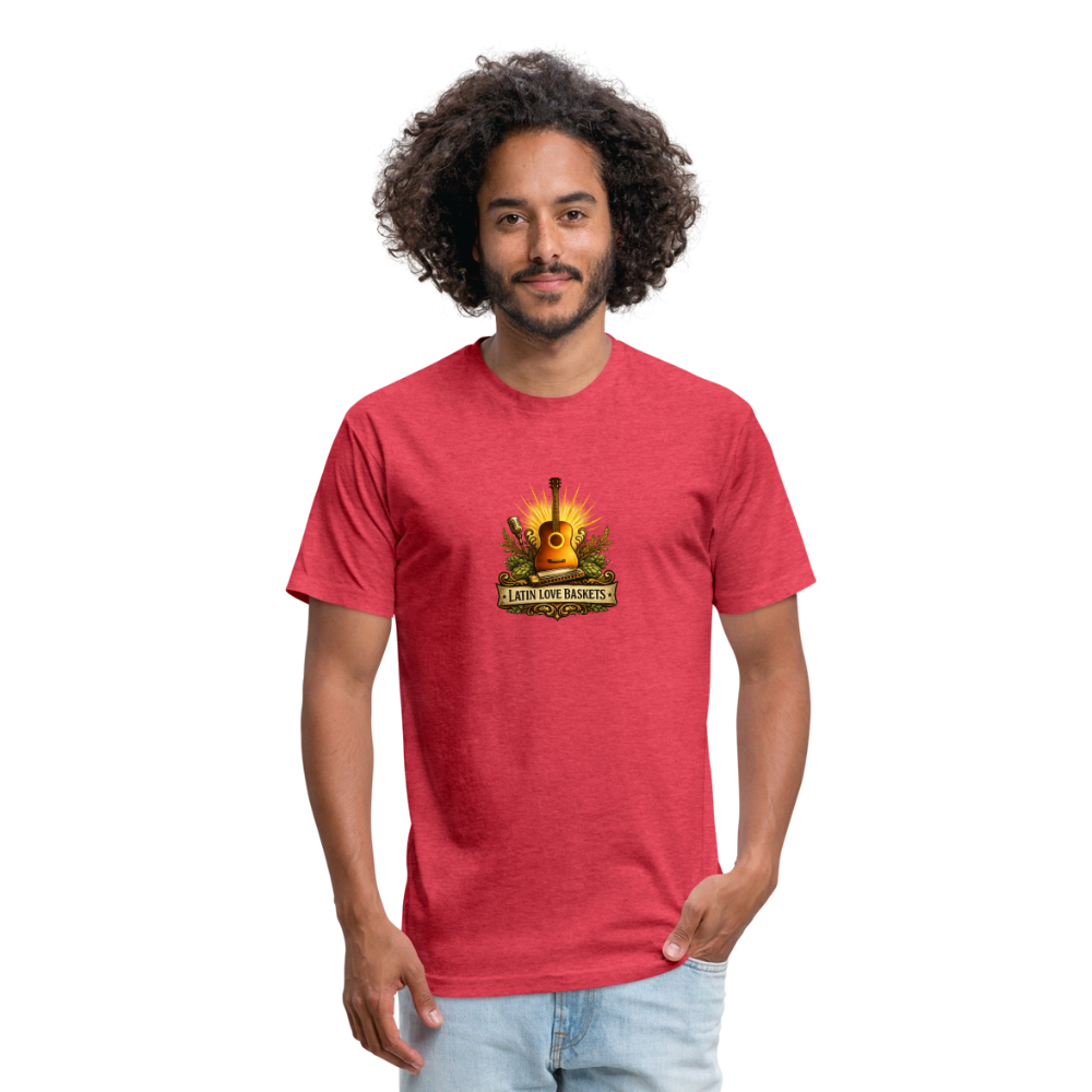 Latin Love Baskets T-Shirt - heather red