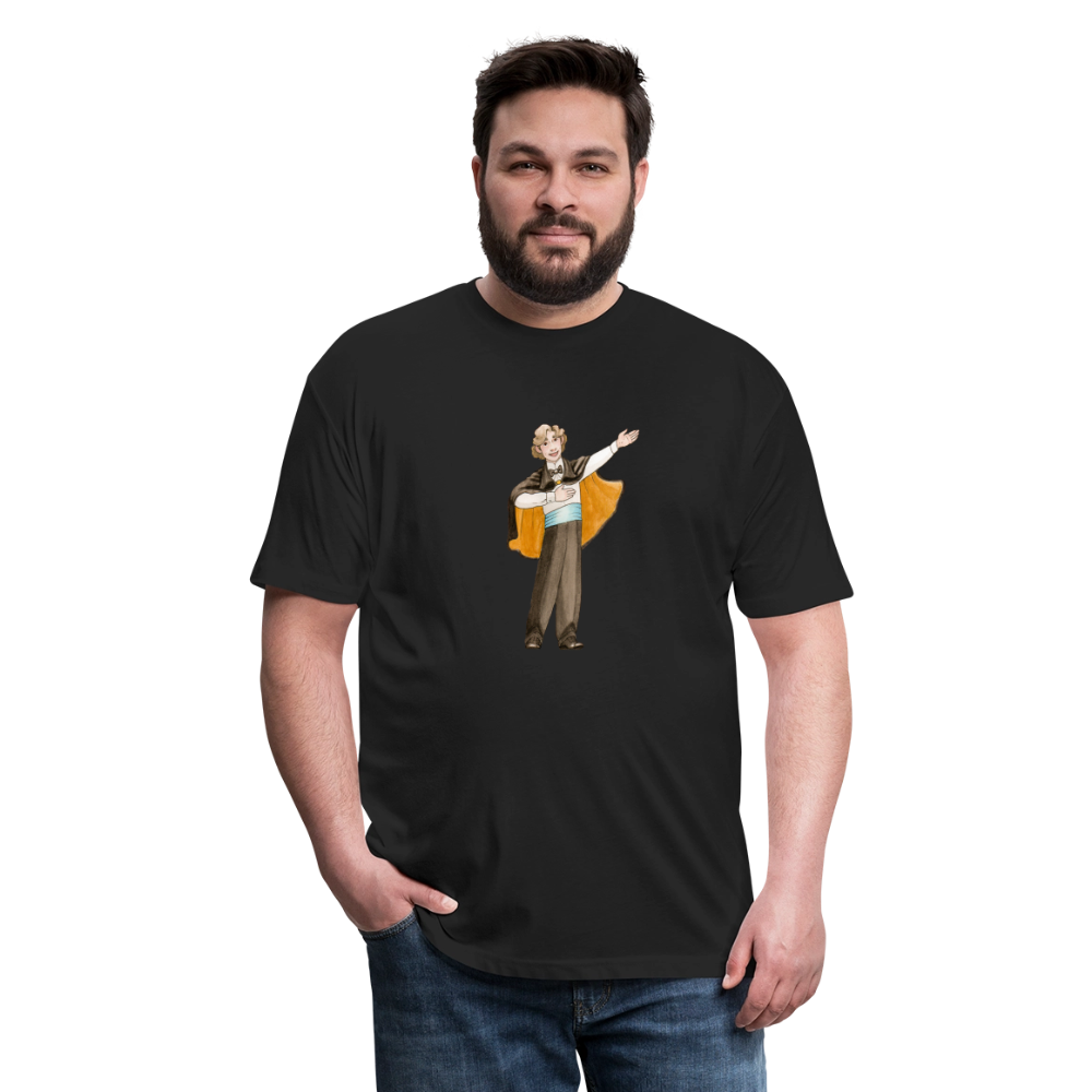 Opera Andy Fitted Cotton/Poly T-Shirt - black