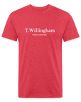 T. Willingham Publishing Standard Logo - heather red