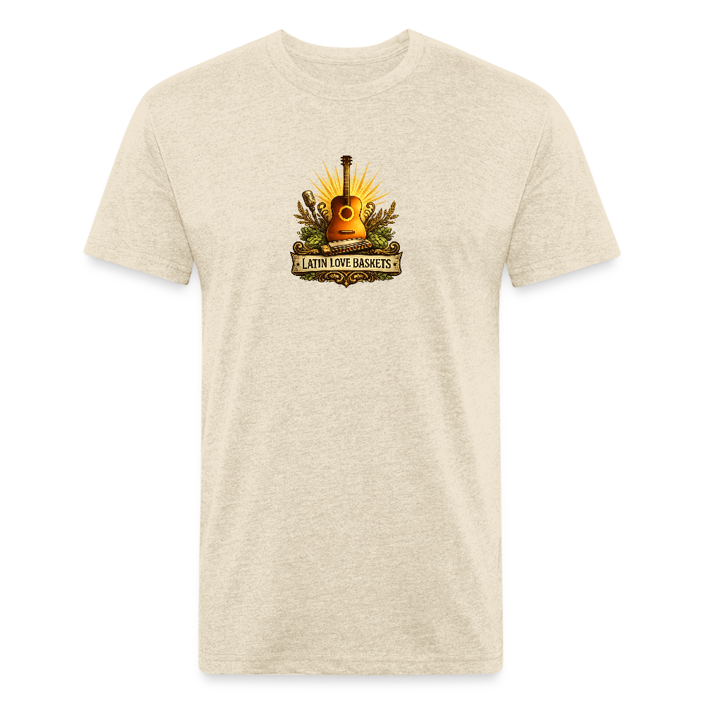 Latin Love Baskets T-Shirt - heather cream