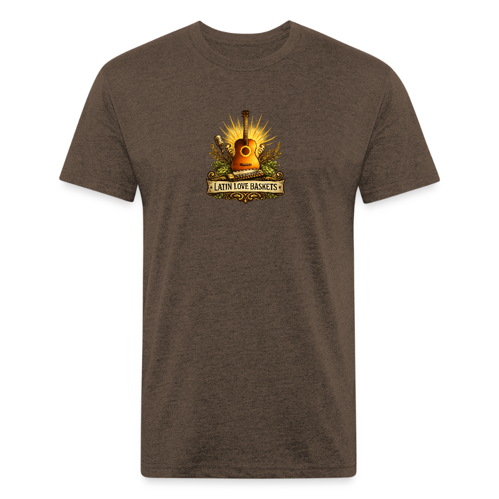 Latin Love Baskets T-Shirt - heather espresso