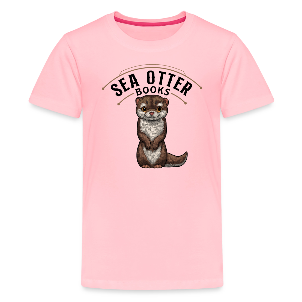 Sea Otter Books Kids' Premium T-Shirt - pink