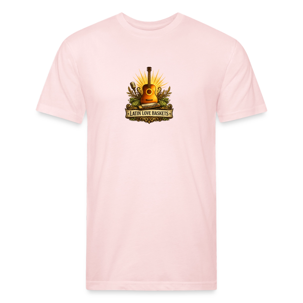 Latin Love Baskets T-Shirt - blush pink 