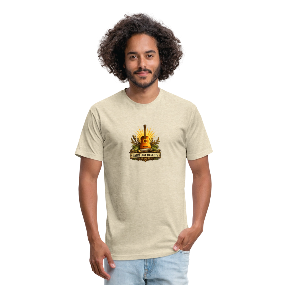 Latin Love Baskets T-Shirt - heather cream