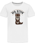 Sea Otter Books Kids' Premium T-Shirt - white