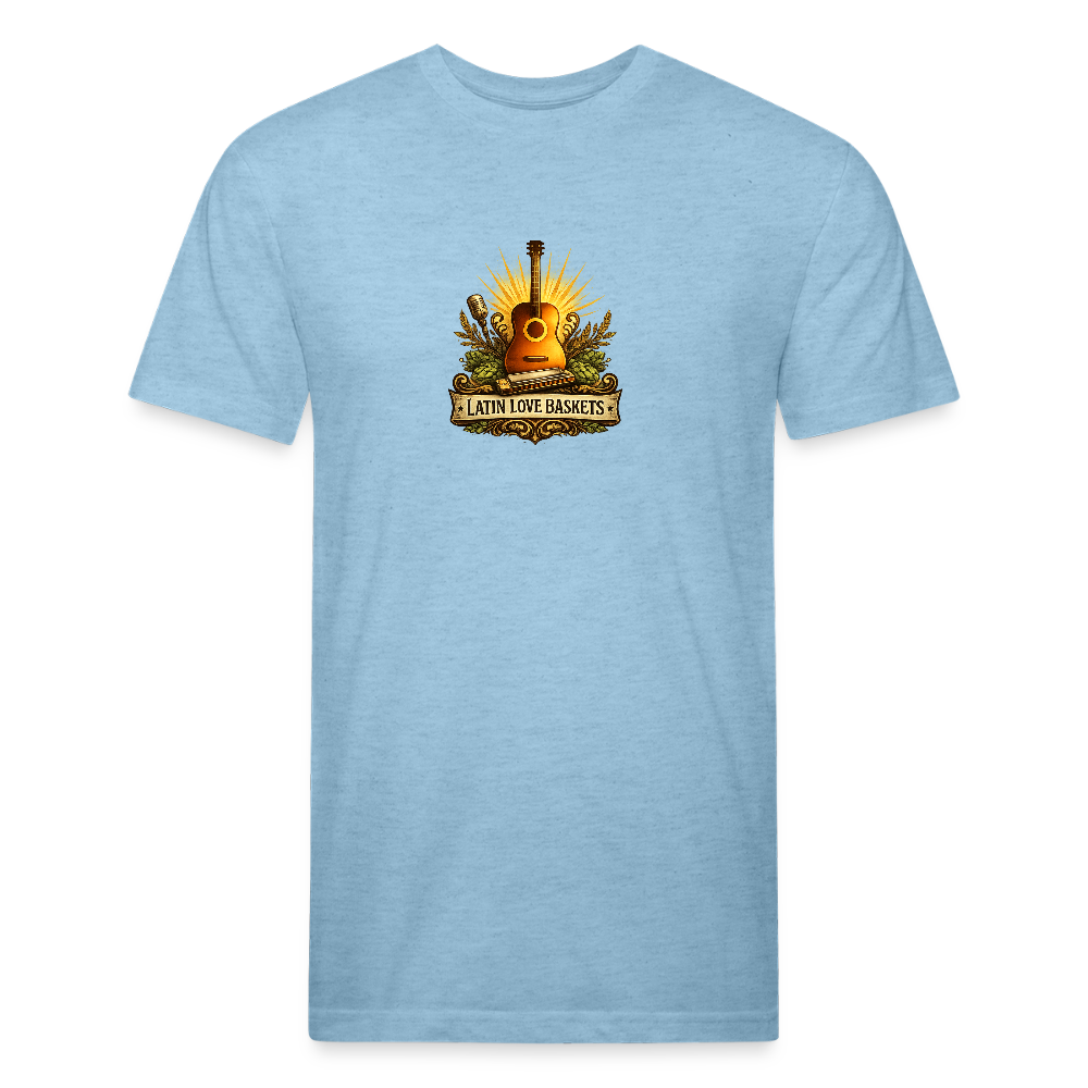 Latin Love Baskets T-Shirt - heather blue