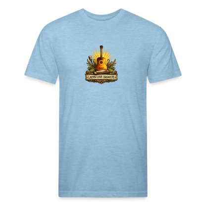 Latin Love Baskets T-Shirt - heather blue