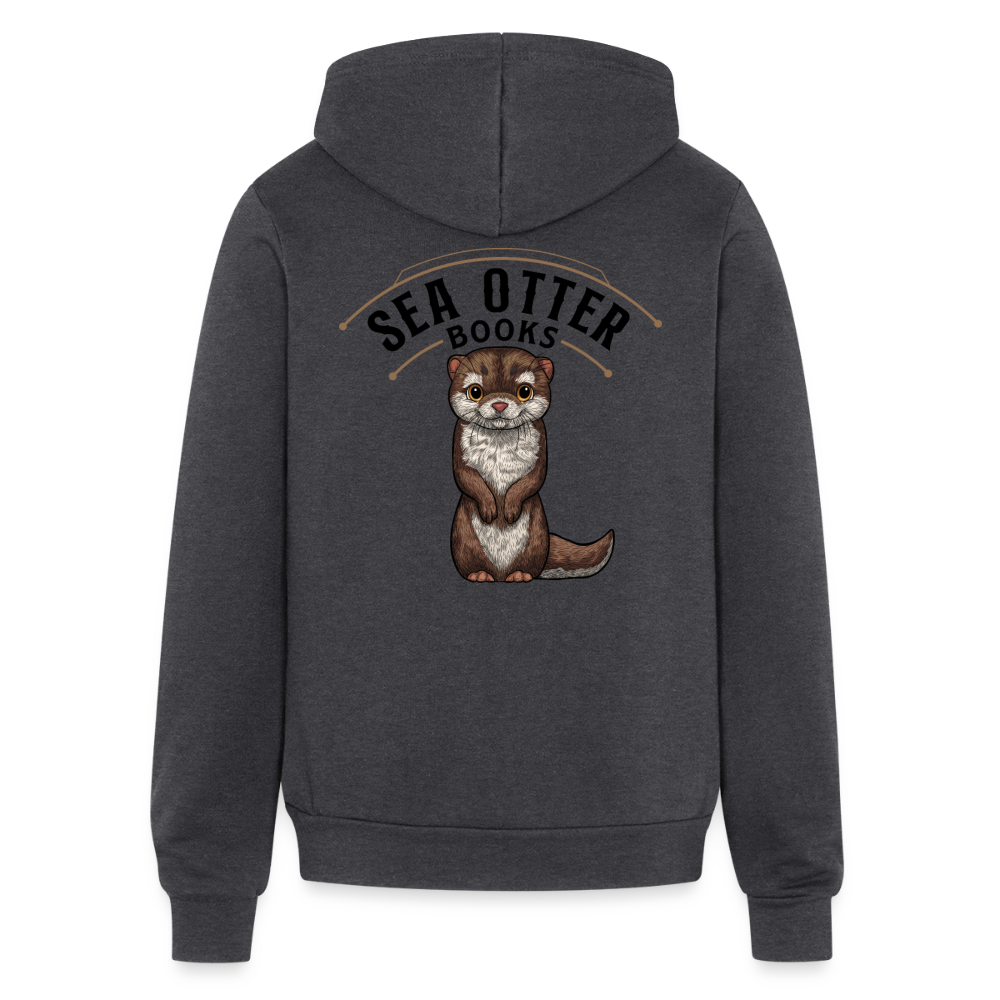 Sea Otter Books Hoodie - charcoal grey