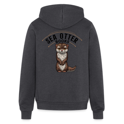 Sea Otter Books Hoodie - charcoal grey