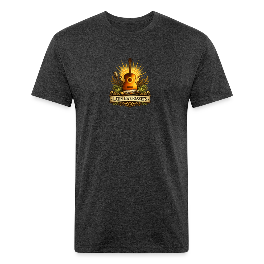Latin Love Baskets T-Shirt - heather black