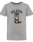 Sea Otter Books Kids' Premium T-Shirt - heather gray