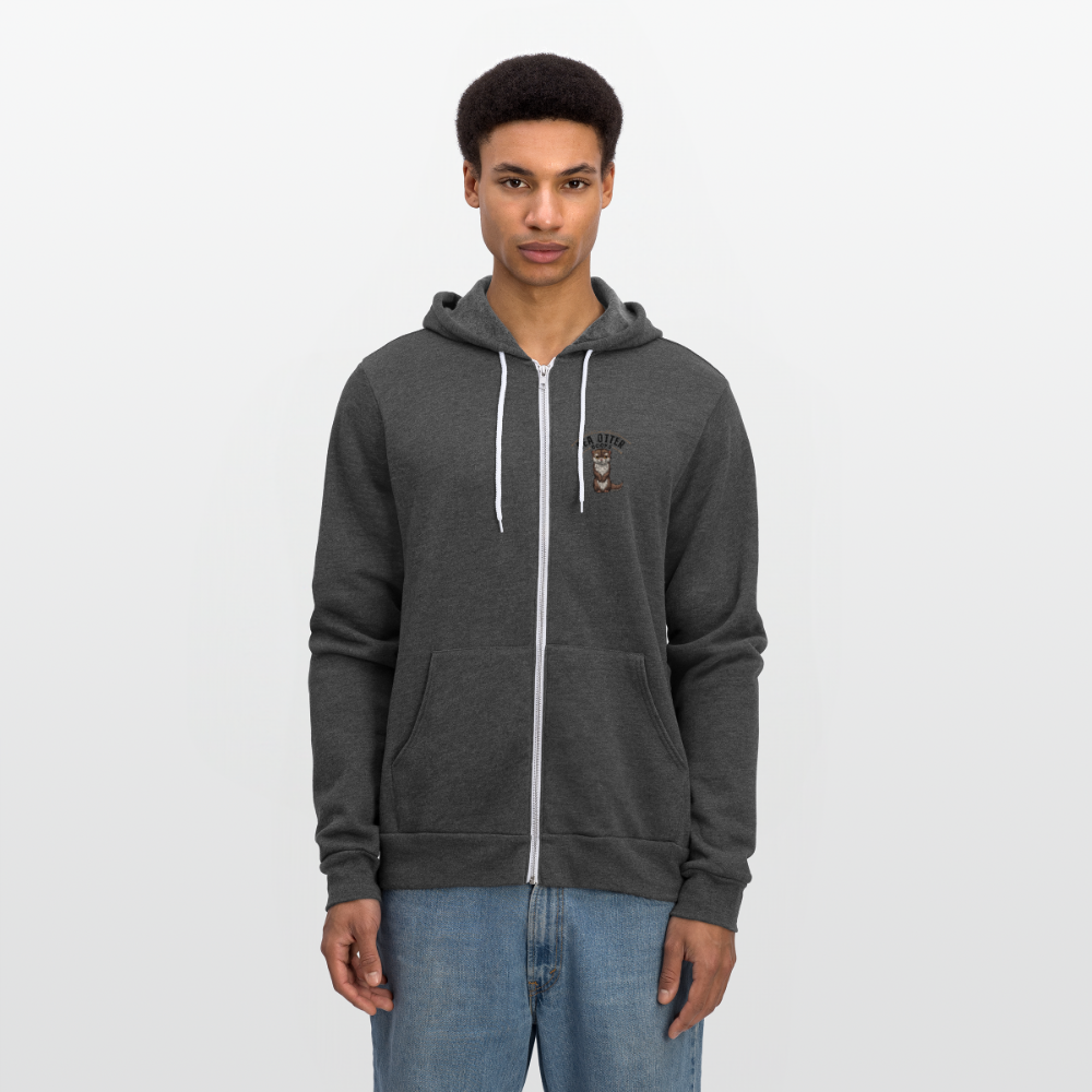 Sea Otter Books Hoodie - charcoal grey