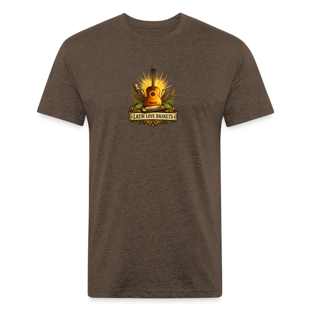 Latin Love Baskets T-Shirt - heather espresso