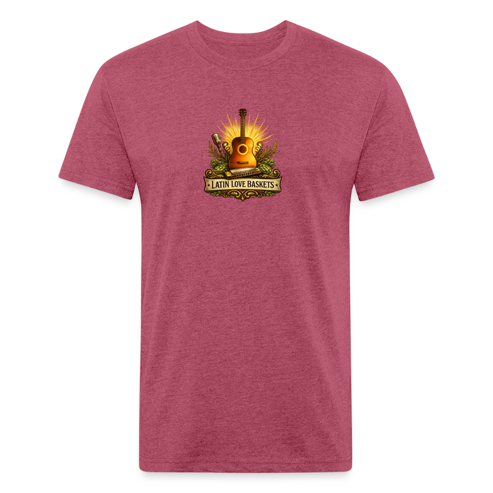 Latin Love Baskets T-Shirt - heather burgundy