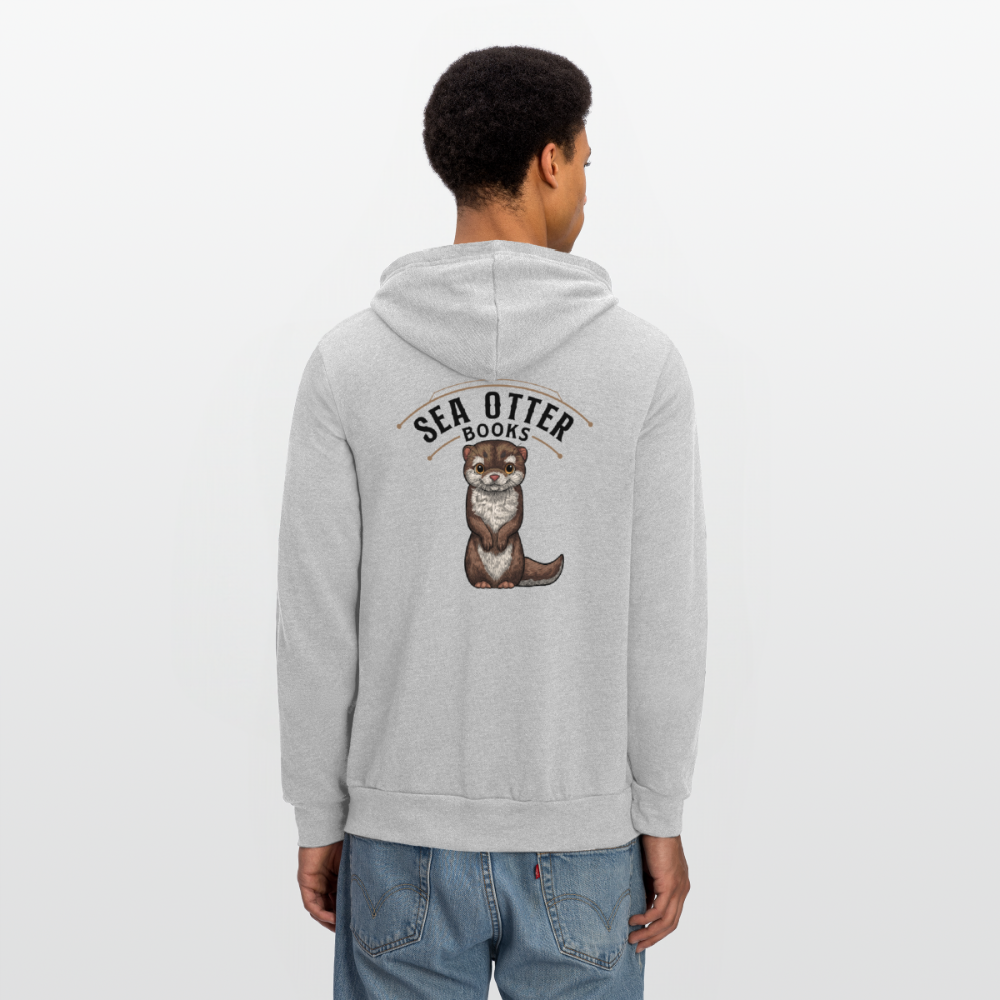 Sea Otter Books Hoodie - heather gray