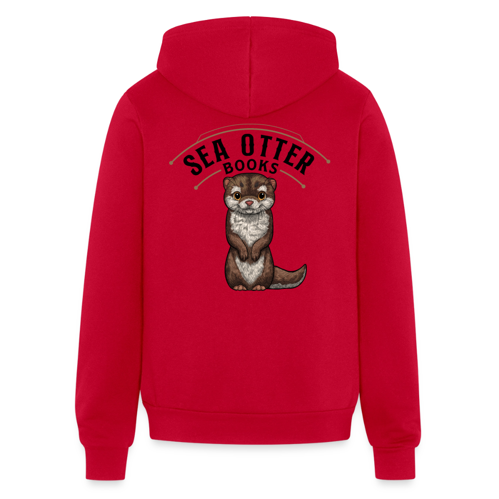 Sea Otter Books Hoodie - red