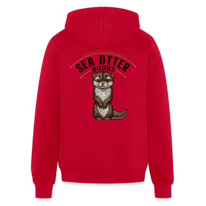 Sea Otter Books Hoodie - red