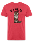 Sea Otter Books T-Shirt - heather red