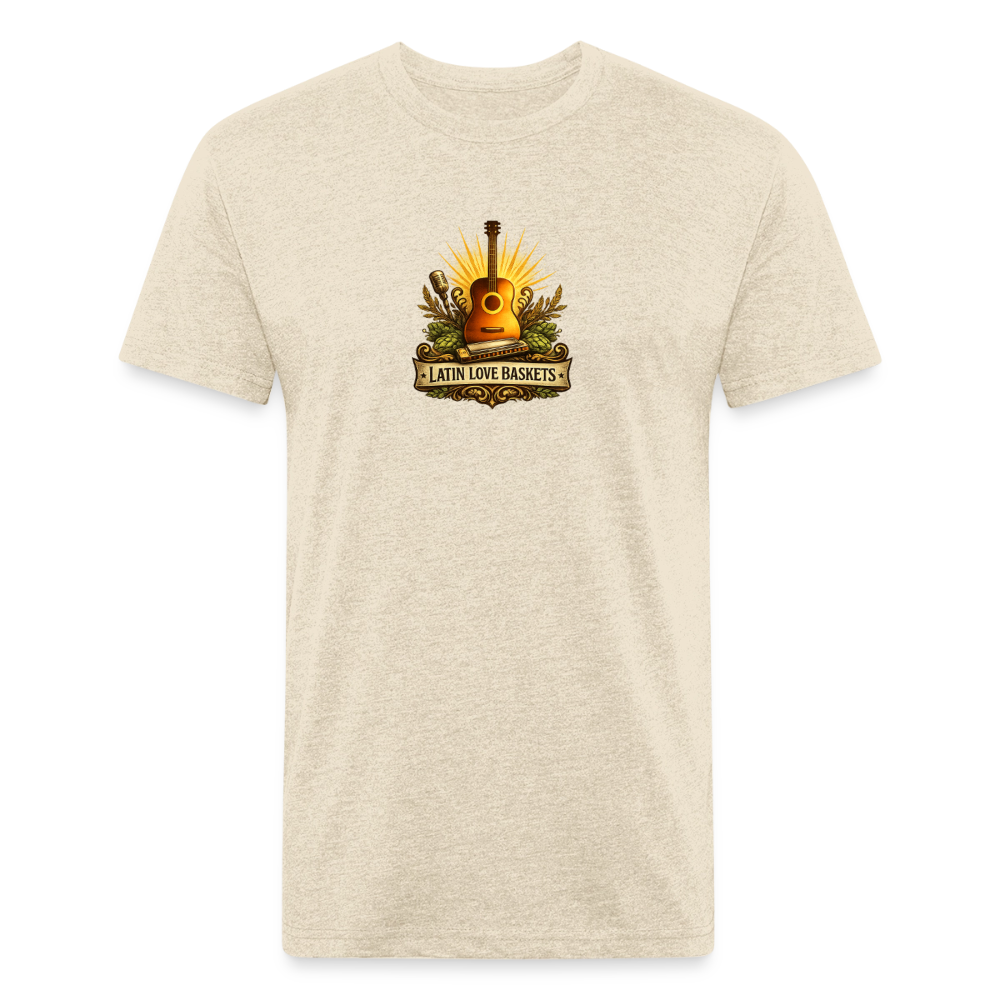 Latin Love Baskets T-Shirt - heather cream