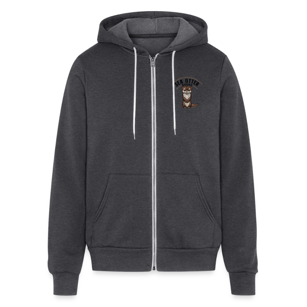 Sea Otter Books Hoodie - charcoal grey