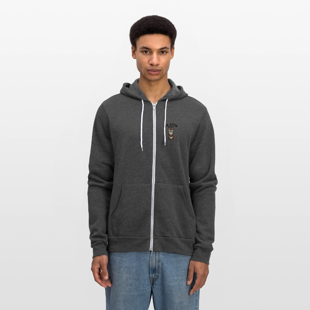 Sea Otter Books Hoodie - charcoal grey