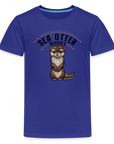 Sea Otter Books Kids' Premium T-Shirt - royal blue