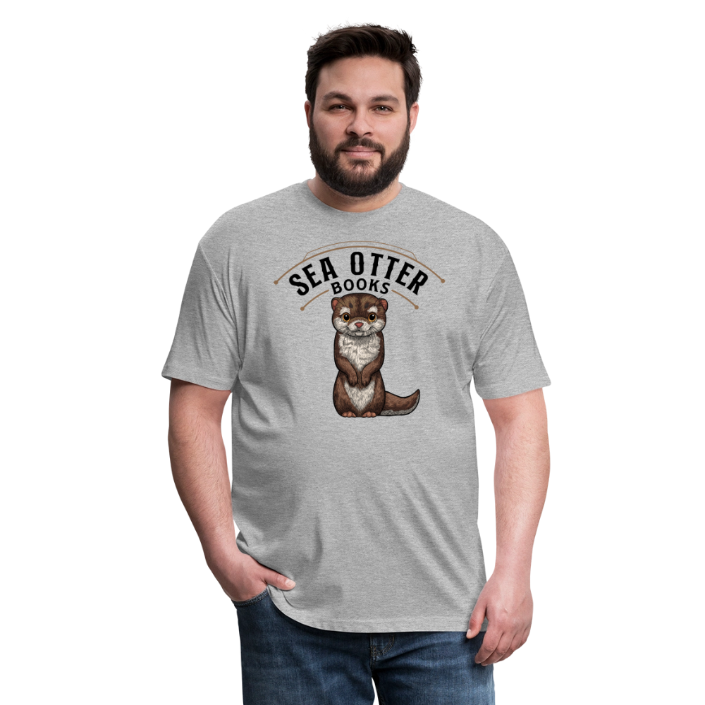 Sea Otter Books T-Shirt - heather gray