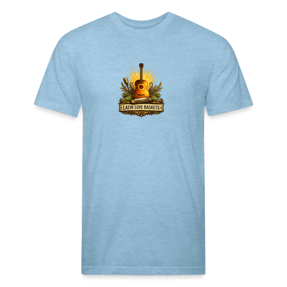 Latin Love Baskets T-Shirt - heather blue