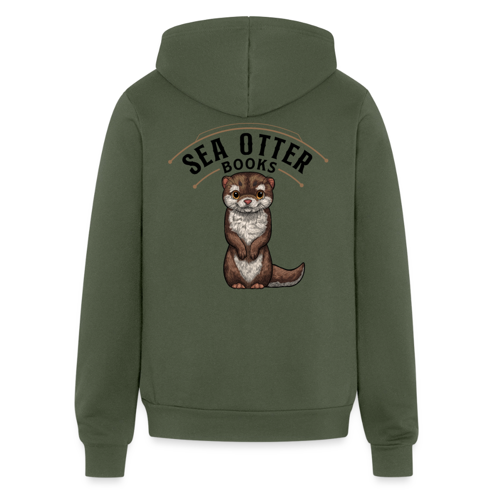 Sea Otter Books Hoodie - military green
